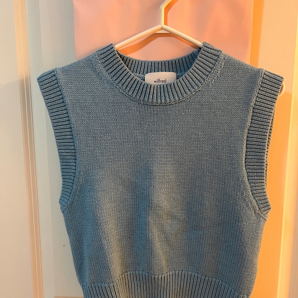 Wilfred Blue Vest